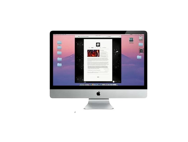 IMAC (27-INCH LATE 2013), i5 4570, 8GB, 1 TB SATA MacOS