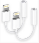 Apple LIGHTNING TO HEADPHONE JACK ADAPTER (8pcs) - Brand New