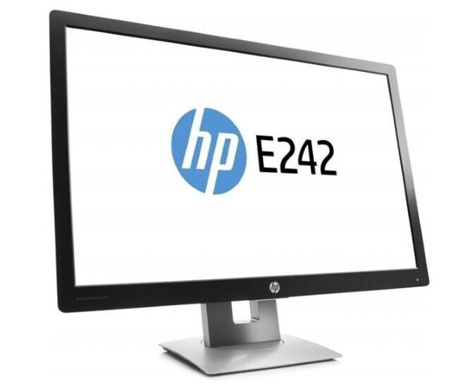 HP ELITE DISPLAY E242 Monitor( Power and display cable included)