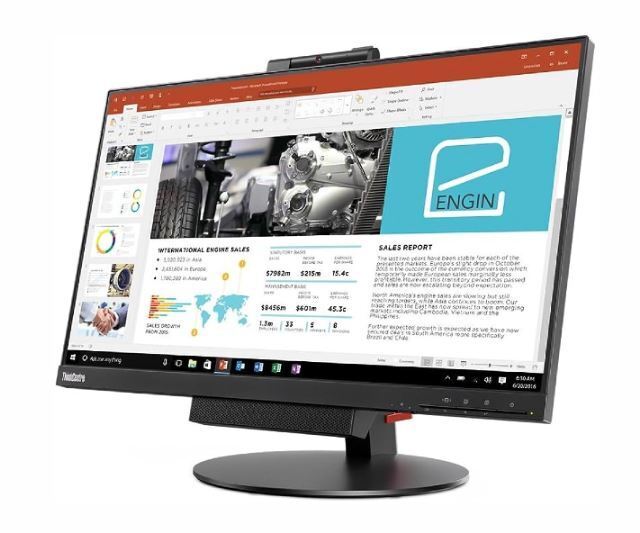 Lenovo TIO24GEN3 Monitor (compatible display cable and power cable included)